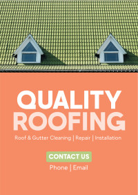 Trusted Quality Roofing Flyer