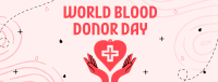 Handy Blood Donation Facebook Cover