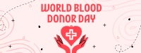 Handy Blood Donation Facebook Cover Image Preview