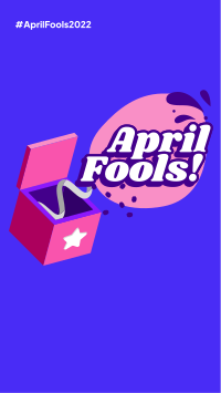 April Fools Surprise Instagram Story