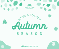Autumn Leaf Mosaic Facebook Post