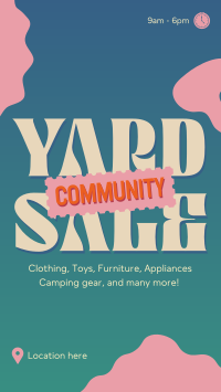 Yard Community Sale Instagram Reel Image Preview