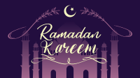 Ramadan Mosque Greeting Animation