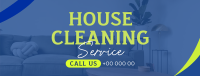 Professional House Cleaning Service Facebook Cover