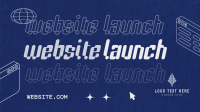 Quirky Website Launch Facebook Event Cover