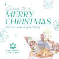 A Merry Christmas Feast Instagram Post Image Preview