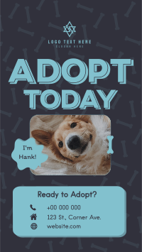 Adopt A Pup Instagram Story