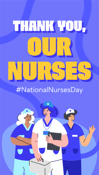 National Nurses Day Facebook Story