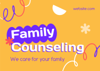 Professional Family Consultations Postcard