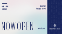 Open Launch Modern Animation