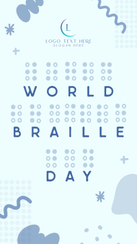 Braille Day Doodle Instagram Reel Image Preview