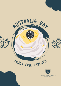 Australia Day Pavlova Poster