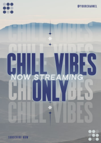 Chill Zone Playlist Poster