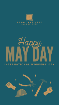 International Workers Day Instagram Story