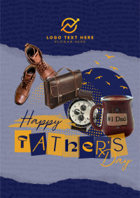 Father's Day Collage Flyer