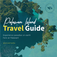 Palawan Travel Guide Instagram Post