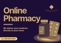 Online Pharmacy Postcard