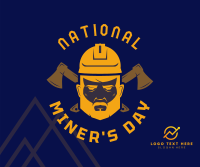 National Miner's Day Facebook Post