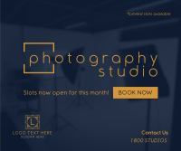 Sleek Photography Studio Facebook Post