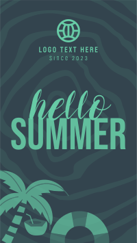 Hello Summer! Facebook Story