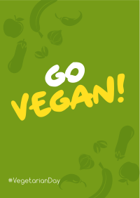 Go Vegan Flyer