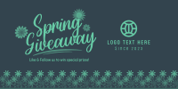 Hello Spring Giveaway Twitter Post