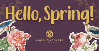 Scrapbook Hello Spring Facebook Ad