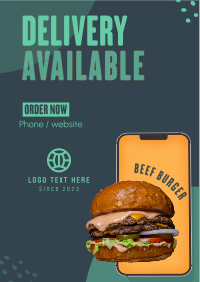 Burger On The Go Flyer