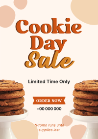 Cookie Day Sale Poster