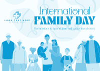 International Day of Families Postcard