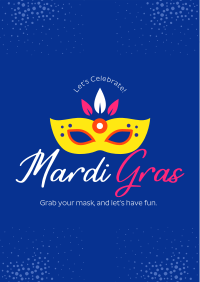 Mardi Mask Poster