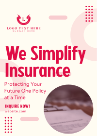 Simplify Insurance  Flyer