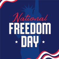 Freedom Day Celebration Linkedin Post