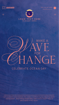 Wave Change Ocean Day YouTube Short