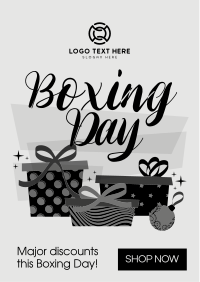 Boxing Day Presents Flyer Image Preview