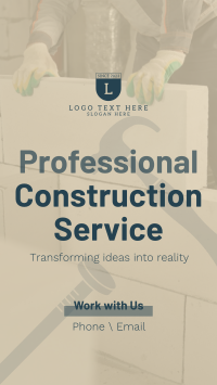 Construction Specialist Video