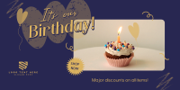 Birthday Business Promo Twitter Post