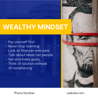 Wealthy Mindset Instagram Post Image Preview