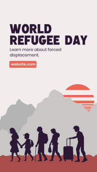 Refugee Day Awareness Instagram Story