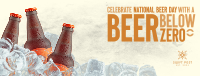 Below Zero Beer Facebook Cover Image Preview