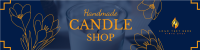 Handmade Candle Shop Etsy Banner Image Preview