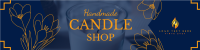 Handmade Candle Shop Etsy Banner Design