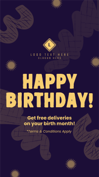 Birthday Delivery Deals Facebook Story