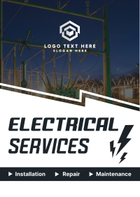 Professional Electrician Flyer