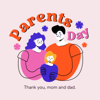 Happy Mommy & Daddy Day Linkedin Post