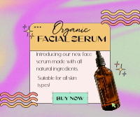 Organic  Skincare Y2K Facebook Post