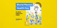 World Mental Health Day Twitter Post