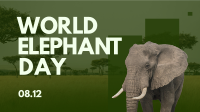 World Elephant Celebration Facebook Event Cover