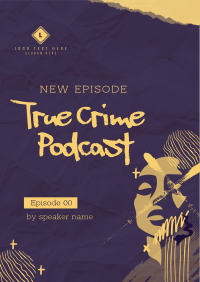 True Crime Podcast Poster