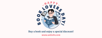 Book Lovers Day Sale Facebook Cover Image Preview